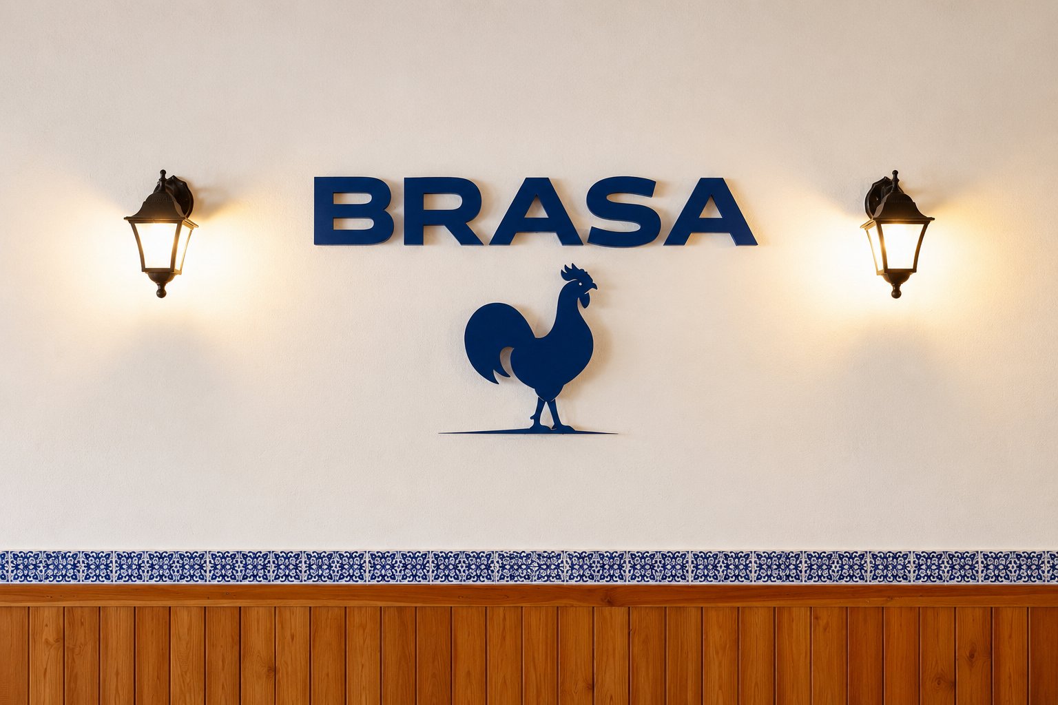 Inside the Brasa dining room